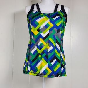 Athletic yoga workout exercise tank top